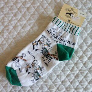Vtg / Collectable NWT PEA SOUP ANDERSEN’S U.S.A. crew socks – Med
